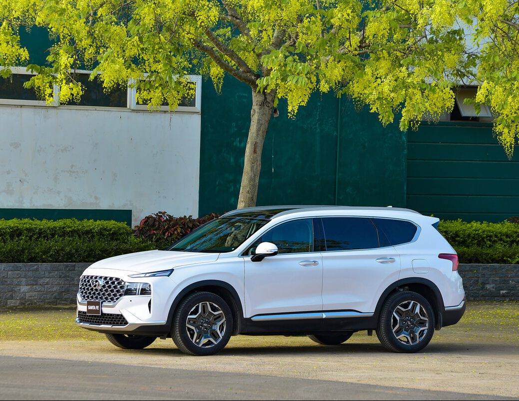 Hyundai SantaFe 2022 sở hữu Kích thước rộng rãi