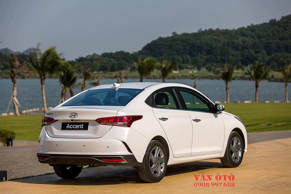Giá xe lăn bánh Hyundai Accent tại Bắc Ninh, Bắc Giang, Hà Nội và các tỉnh Đuôi xe Accent 2023
