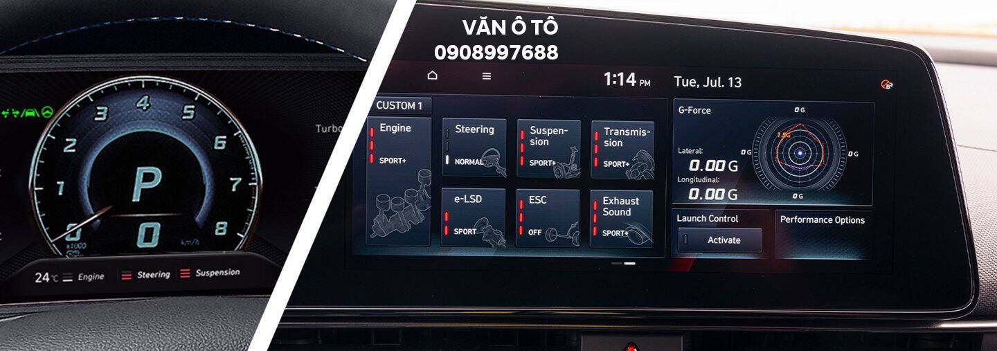 Màn hình Tablo và màn hình Giải trí Hyundai Elantra 2022 Màn hình Tablo và màn hình Giải trí Hyundai Elantra 2022