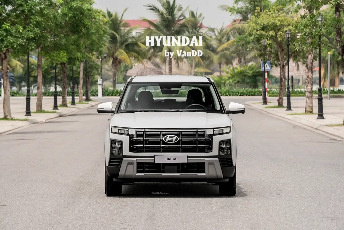 Đầu xe Hyundai Creta 2025
