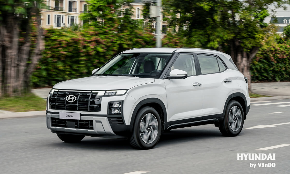 Hyundai Creta 2025 mới với thay đổi toàn diện từ Ngoại thất tới Nội thất, tiện nghi và An toàn