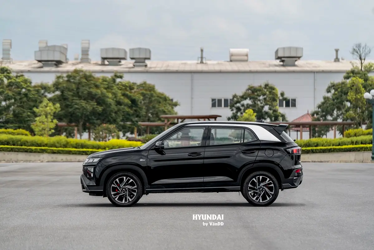 Hông xe Hyundai Creta 2025