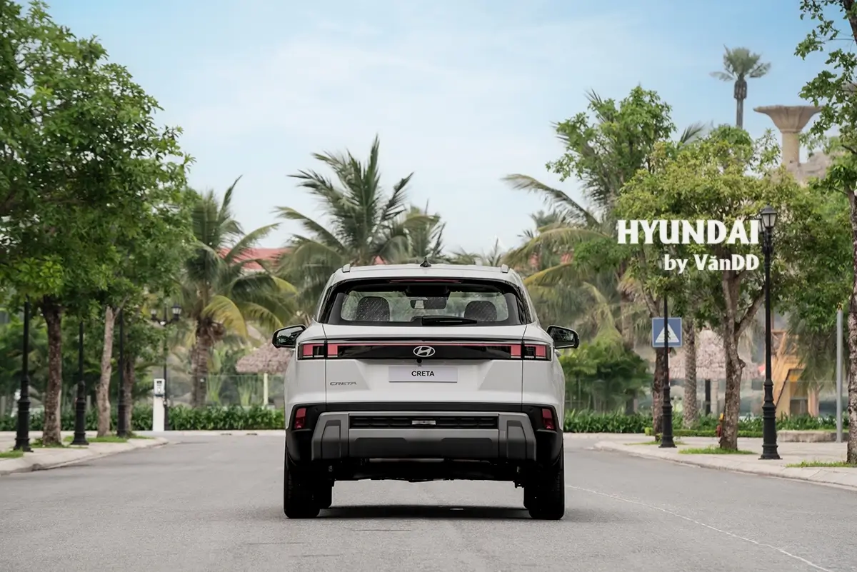 Đuôi xe Hyundai Creta 2025