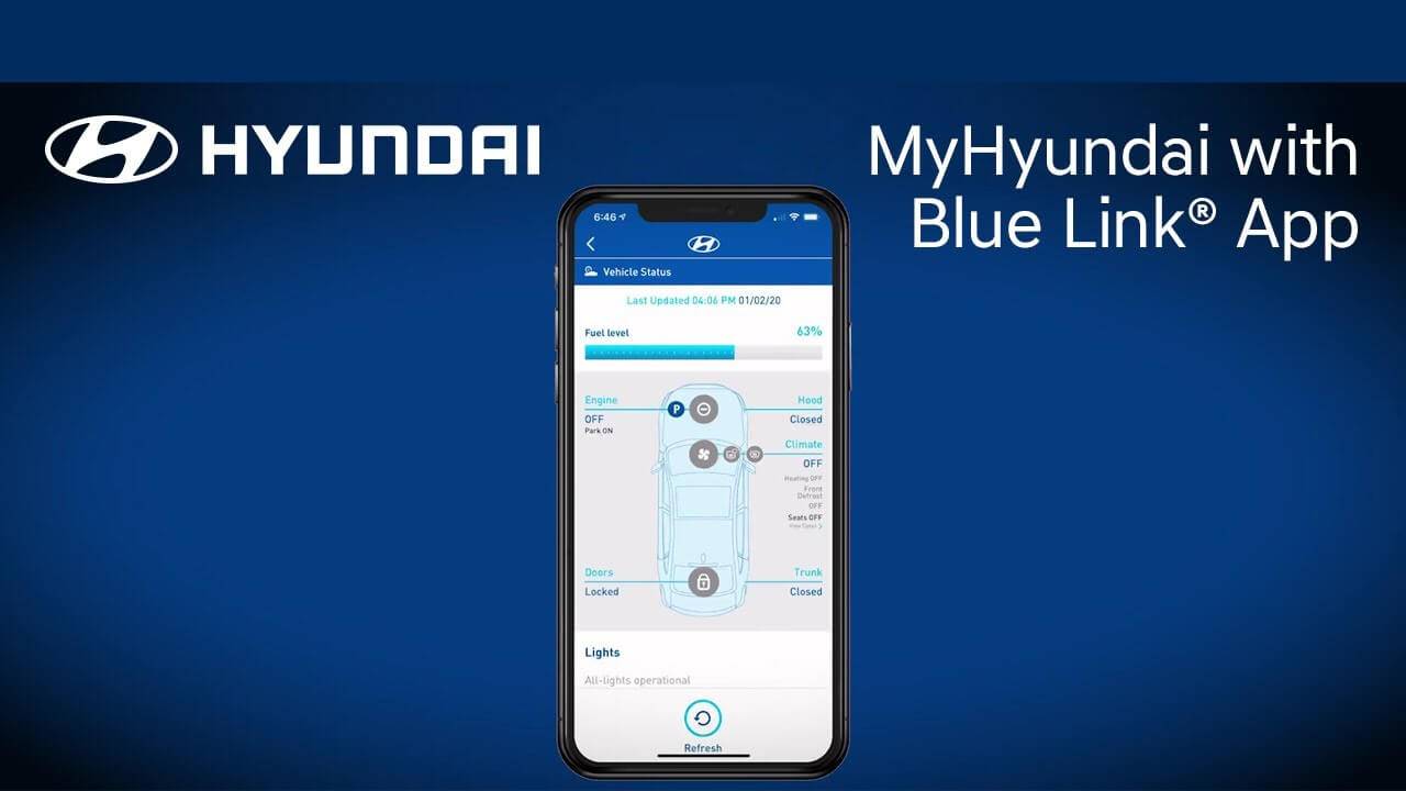 Bluelink trên Creta 2023 