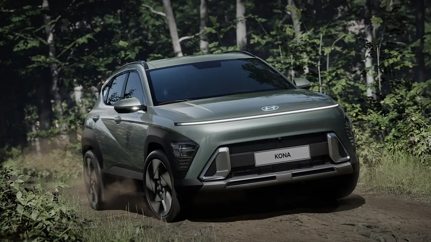 Hyundai Kona 2024 Thiết kế ngoại thất vô cùng bắt mắt của Hyundai Kona thế hệ mới