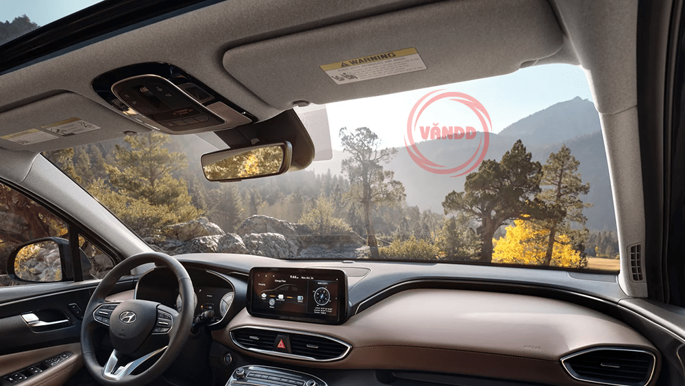 Hyundai SantaFe Hybrid 2023 Khoang Nội thất và các tiện nghi trên xe SantaFe Hybrid 2023