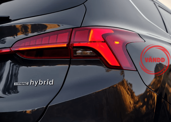 Hyundai SantaFe Hybrid 2023 Santafe Hybrid Logo ở đuôi xe
