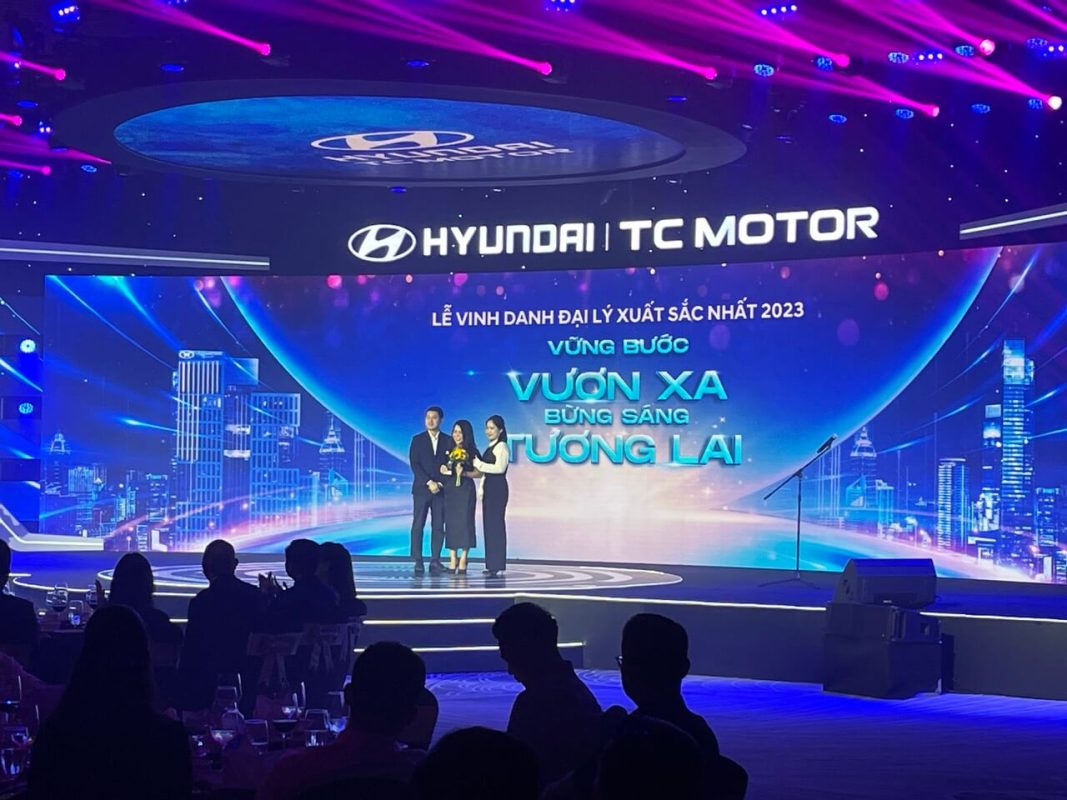 Hyundai Bắc Ninh 3S nhận giải thưởng của Hyundai Việt Nam 2024