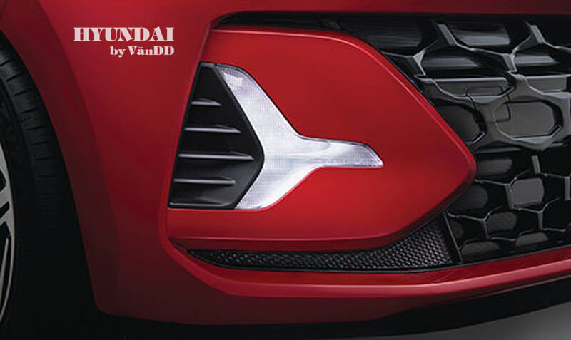 Đèn định vị ban ngày LED trên Hyundai i10 hatchback 2024
