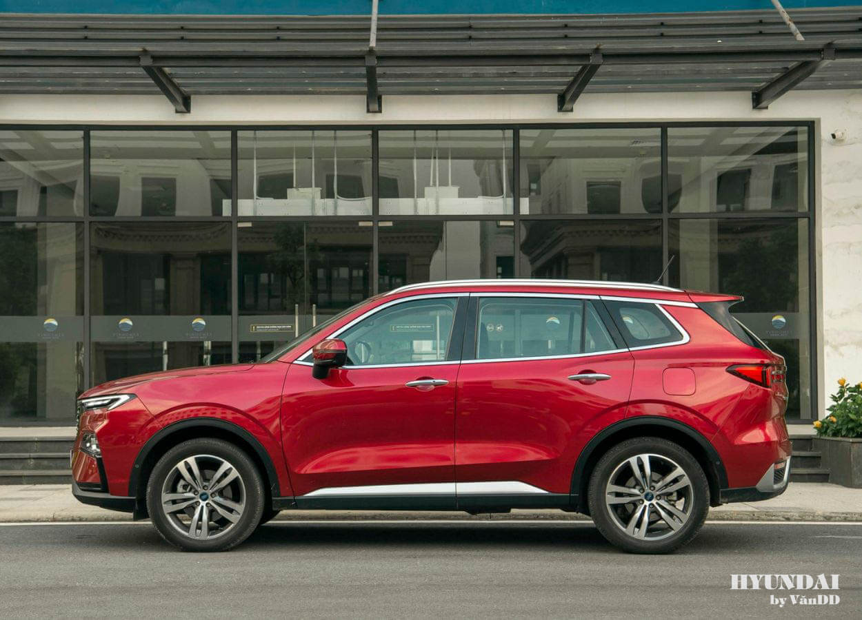 Hông xe Ford Territory 2024