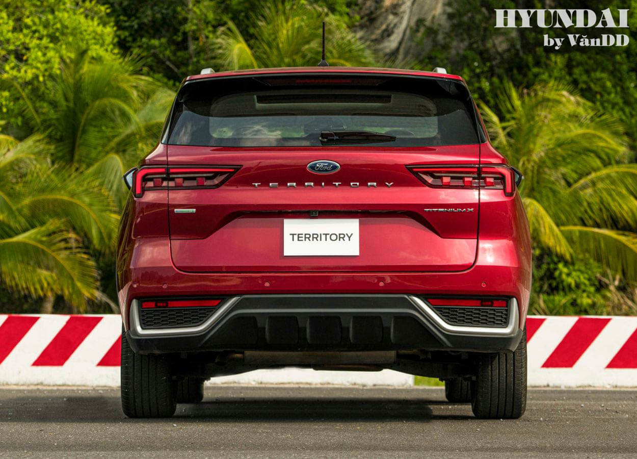 Đuôi xe Ford Territory 2024