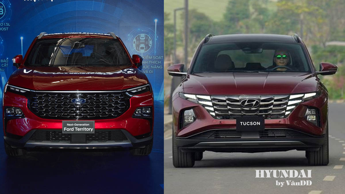 Hyundai Tucson và Ford Territory