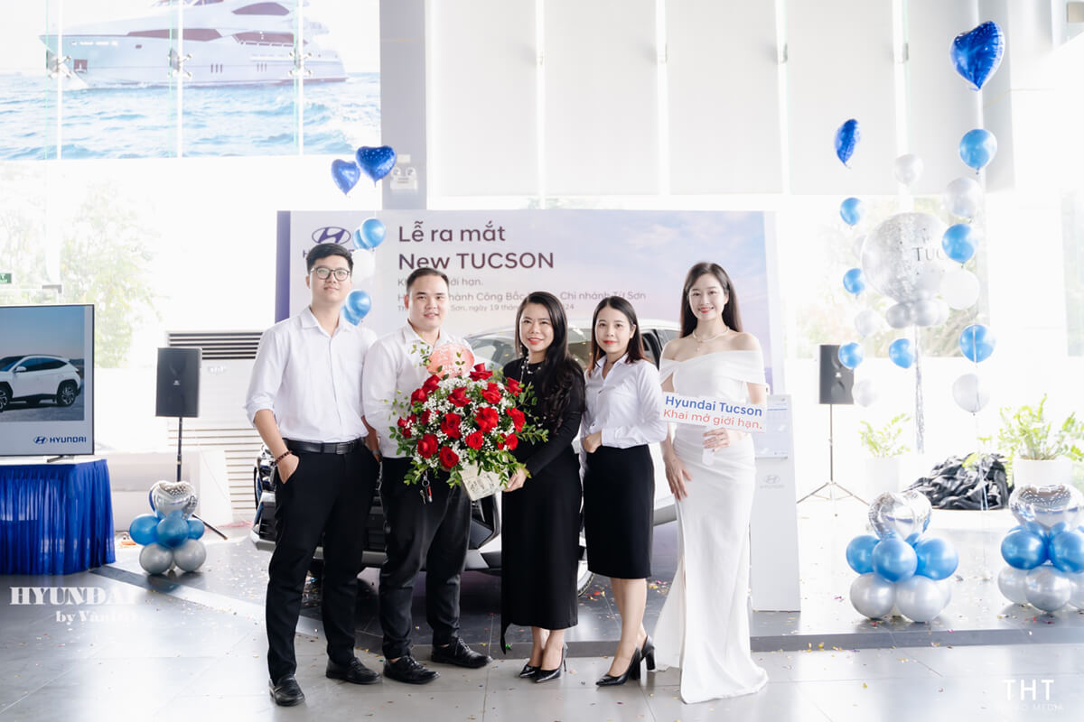 Các đơn vị, đối tác tới tham gia sự kiện Hyundai Bắc Ninh chi nhánh Từ Sơn ra mắt Hyundai Tucson 2024 Facelift