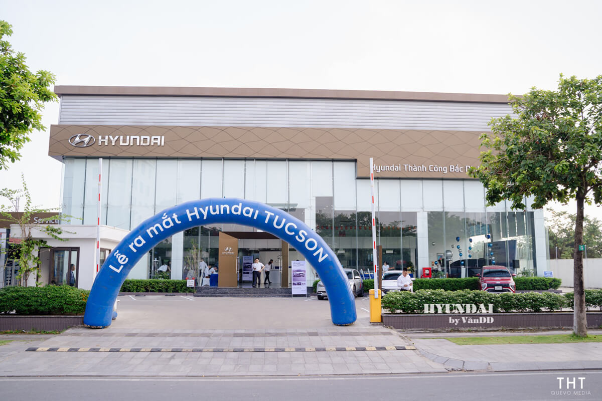 Hyundai Bắc Ninh chi nhánh Từ Sơn chuẩn bị cho Sự kiện ra mắt Hyundai Tucson 2024 Facelift