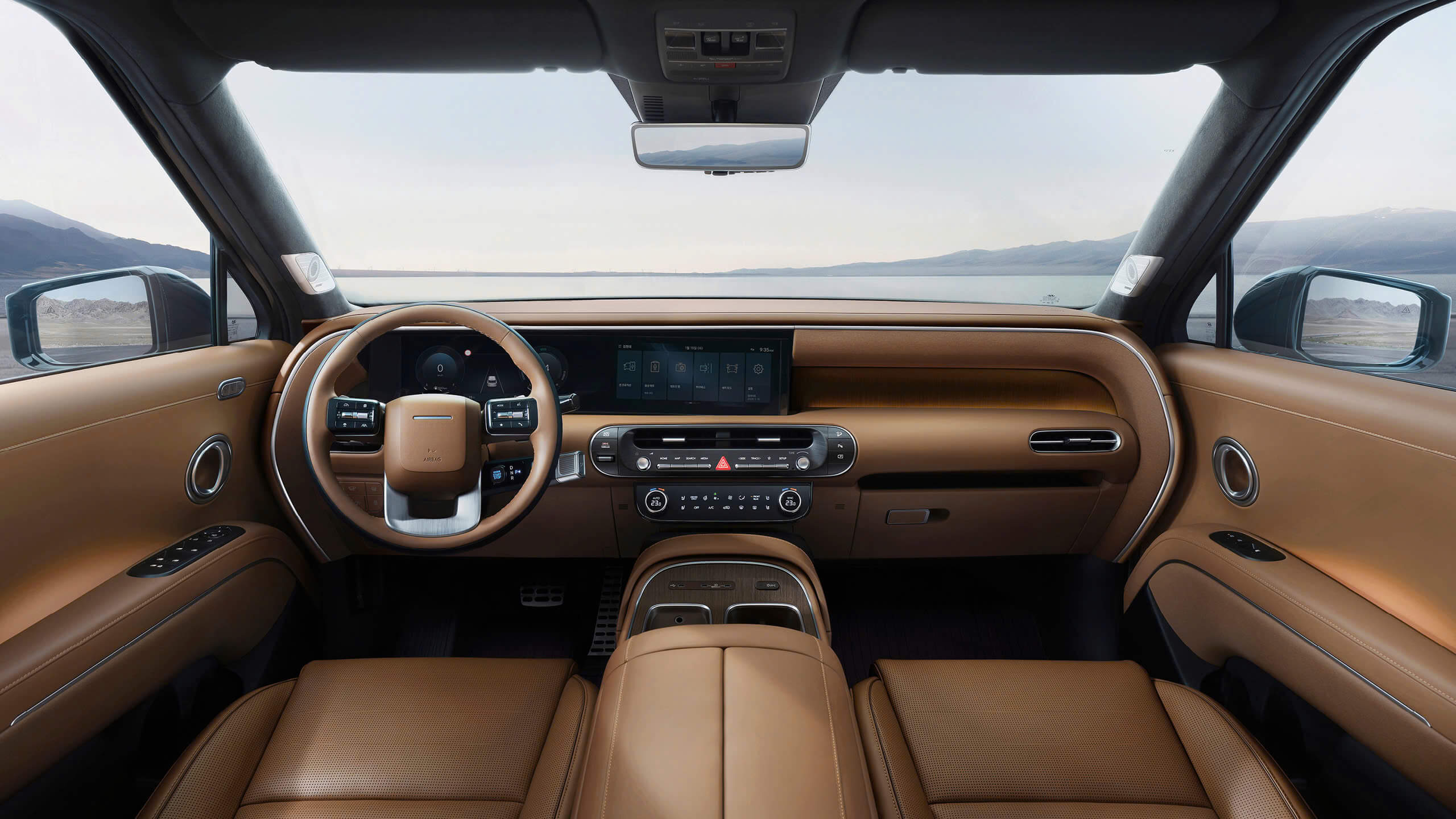 Tổng thể Khoang Nội thất Hyundai Palisade 2025 All-new Tổng thể Khoang Nội thất Hyundai Palisade 2025 All-new