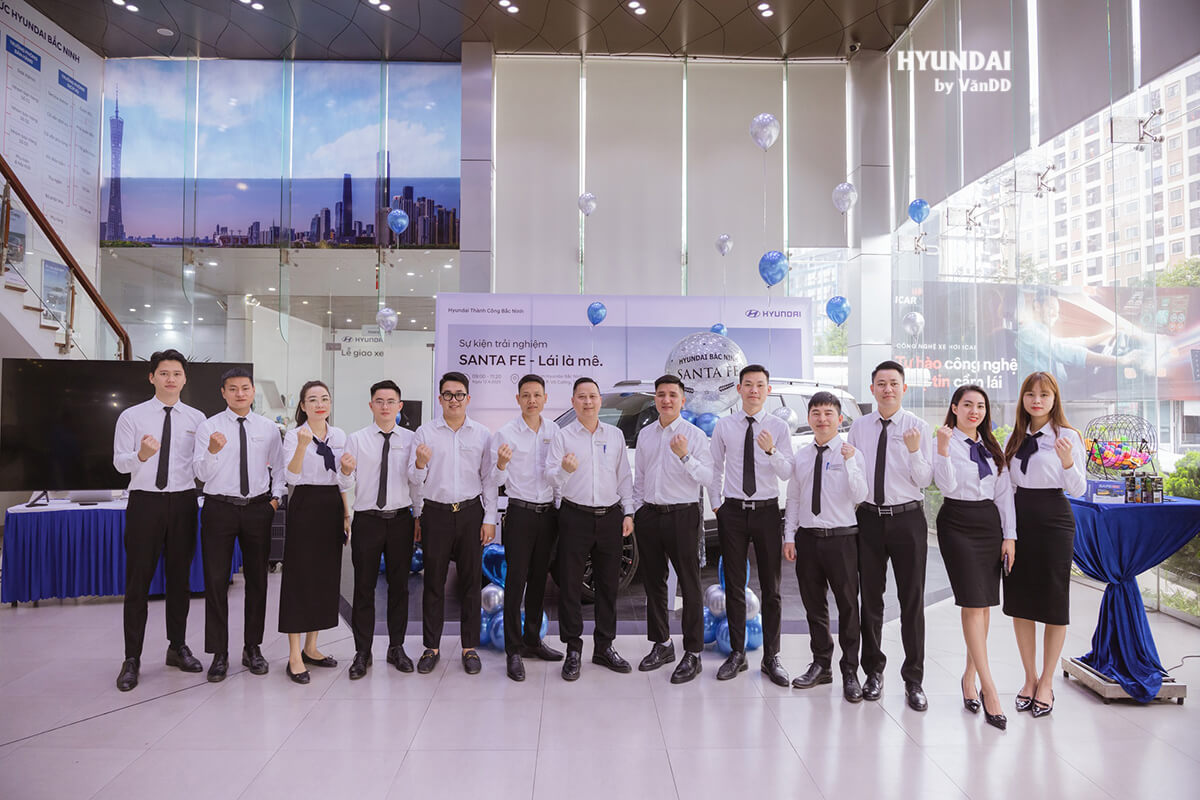 Mua xe Hyundai cần chuẩn bị gì - Hyundai Bắc Ninh - Lái thử Hyudai Santa Fe 2025