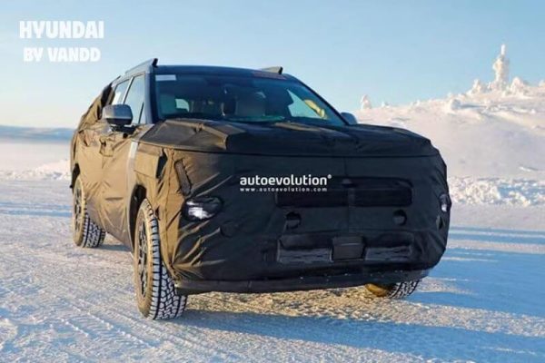 Hyundai Tucson 2027 – Thế Hệ Mới Lộ Diện Hyundai Tucson 2027 Thế hệ mới trên đường thử