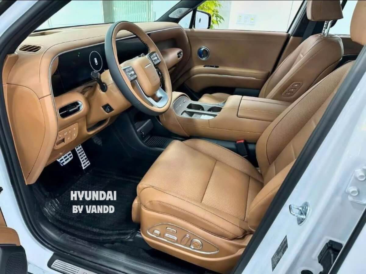 Tổng thể nội thất của Hyundai Palisade 2026 All-new 