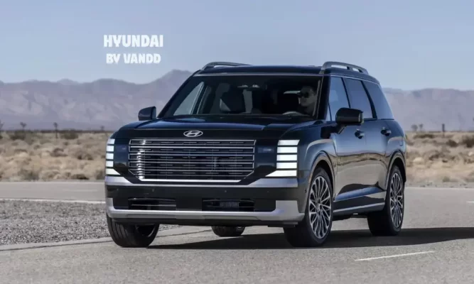 Hyundai Palisade 2026 All-New – Thế Hệ Mới Lộ Diện Thiết kế mới của Hyundai Palisade 2026 All-new Trẻ trung và Mạnh mẽ