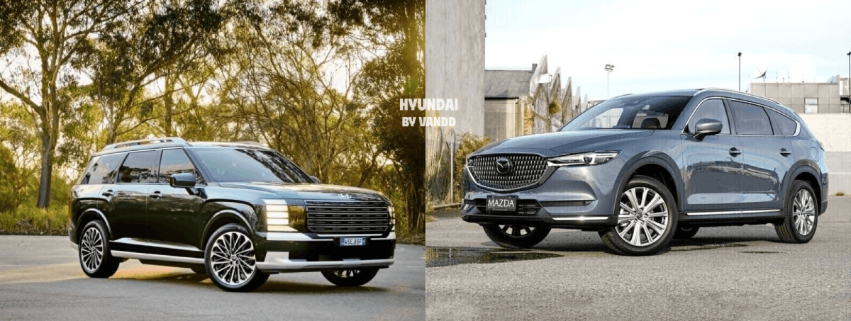 So Sánh Hyundai Palisade 2026 với đối thủ cạnh tranh: Thách Thức Everest, Fortuner, CX-8 Và Teramont So sánh Hyundai Palisade 2026 và Mazda CX8